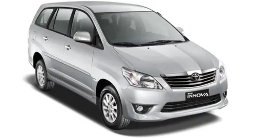 car hire in margao            Toyota Innova (old model)