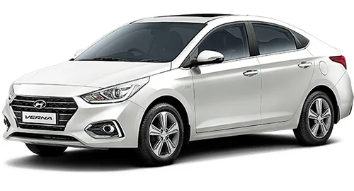 car hire in margao            Hyundai Verna